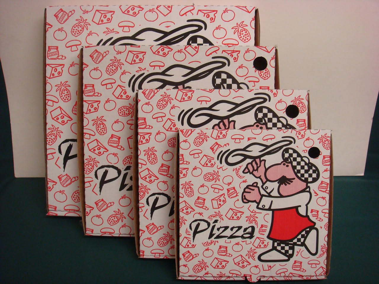 Come è nato il cartone della pizza