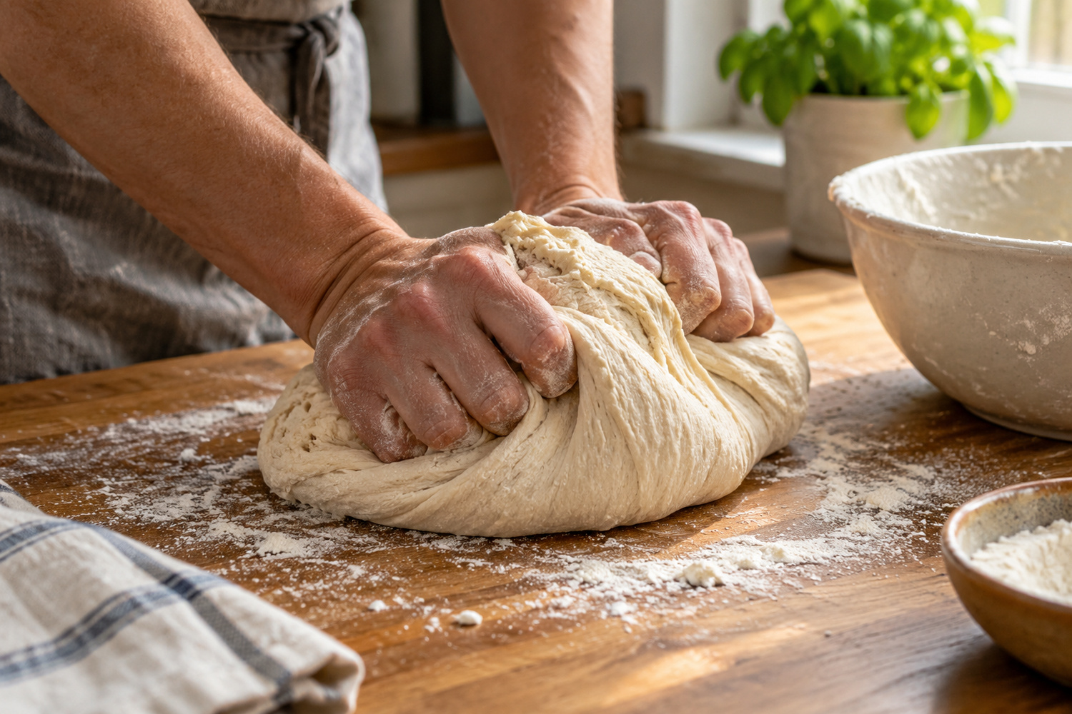 Come preparare il pane fatto in casa senza impastatrice