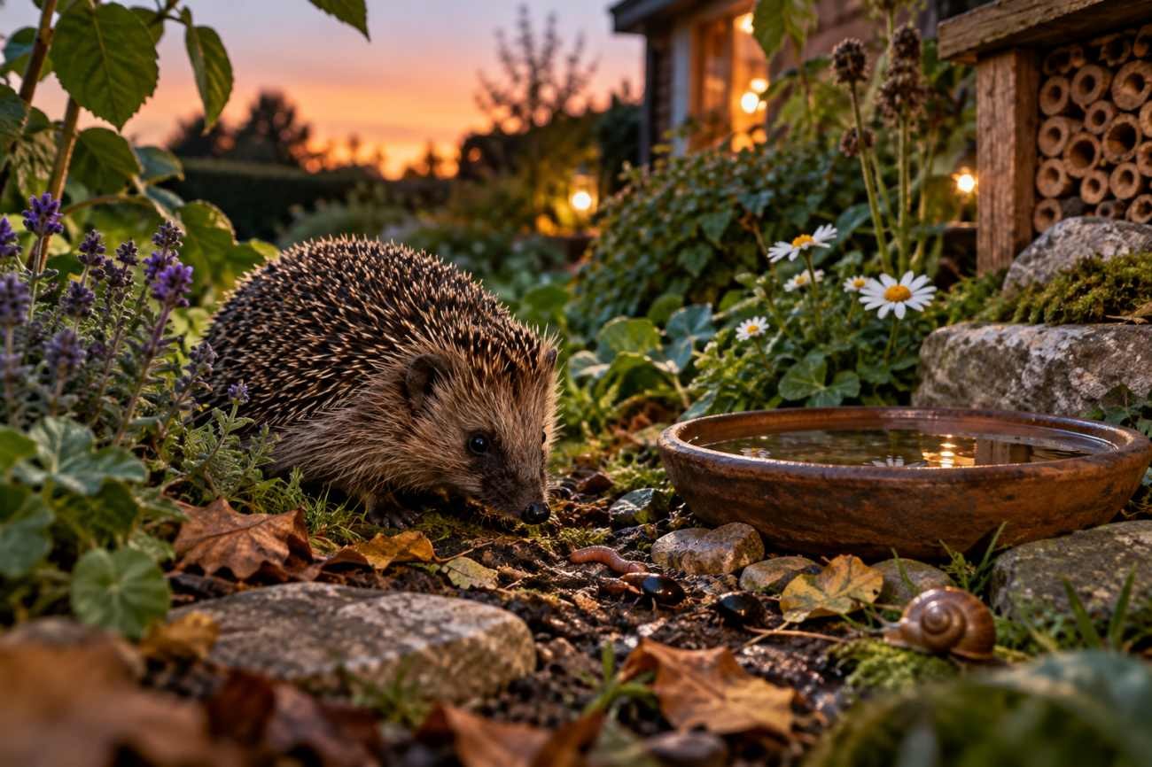 Cosa mangiano i ricci e come aiutarli in giardino
