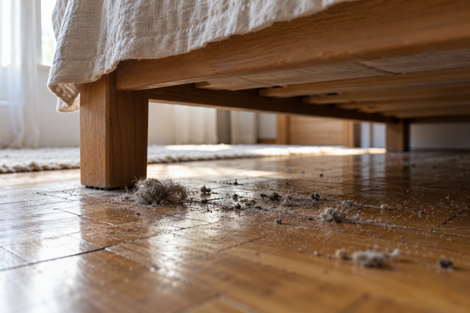 La stanza della casa dove si accumula più polvere di quanto immaginiamo