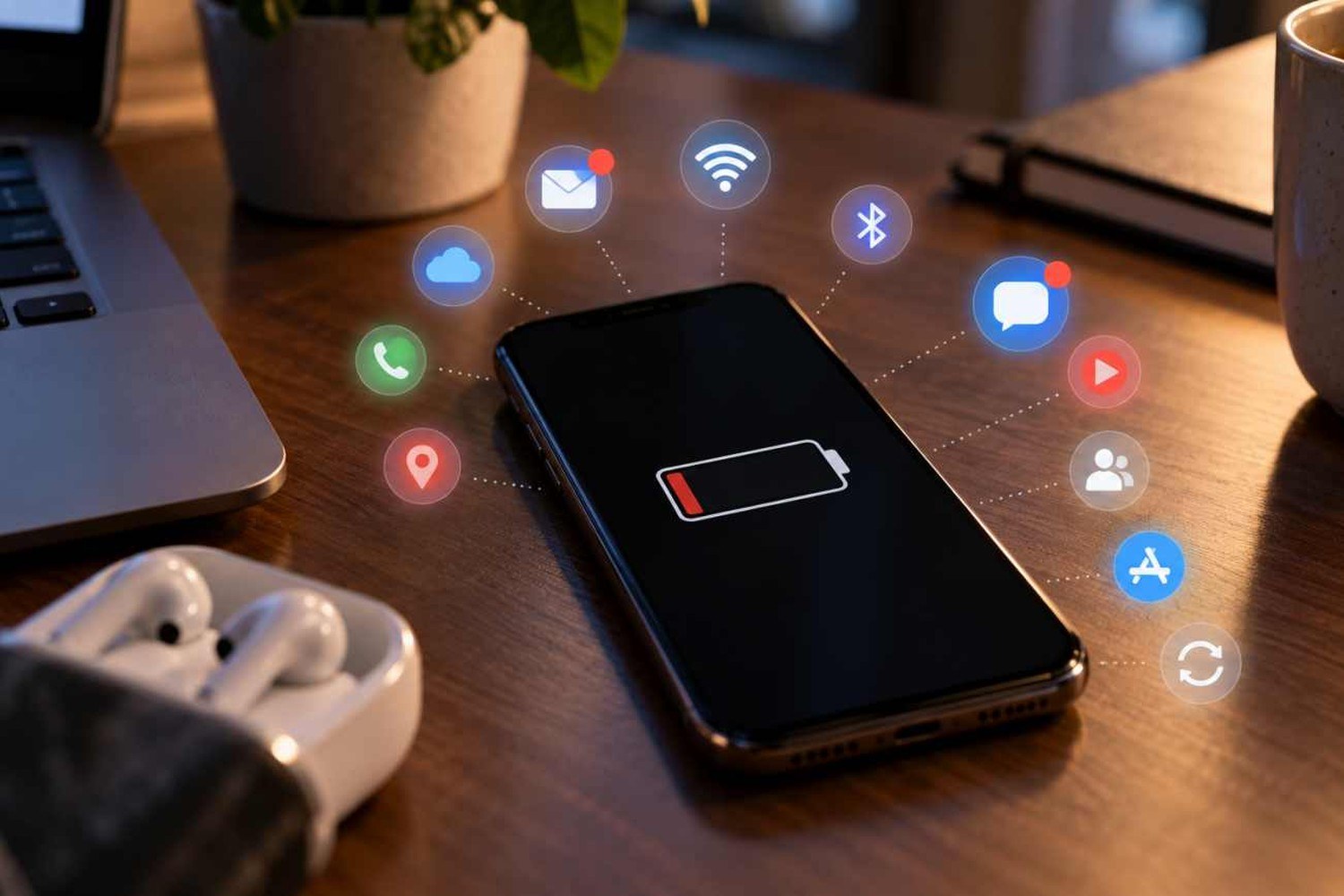 Perché la batteria del telefono si scarica rapidamente anche quando non lo usiamo