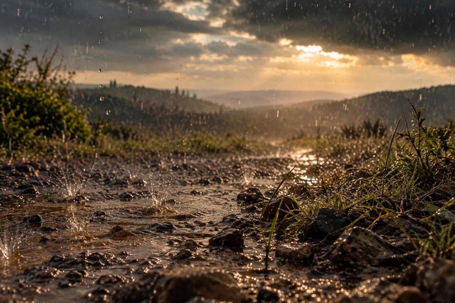 Perché sentiamo il profumo della terra quando comincia a piovere
