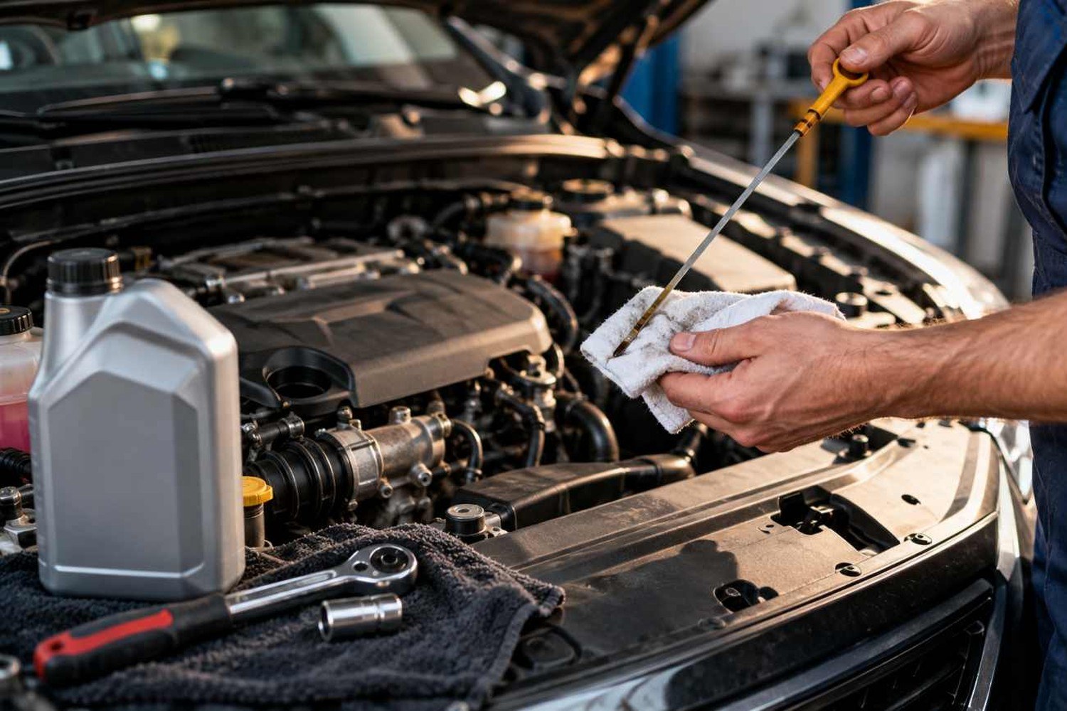 Quando cambiare l'olio motore e quali controlli effettuare